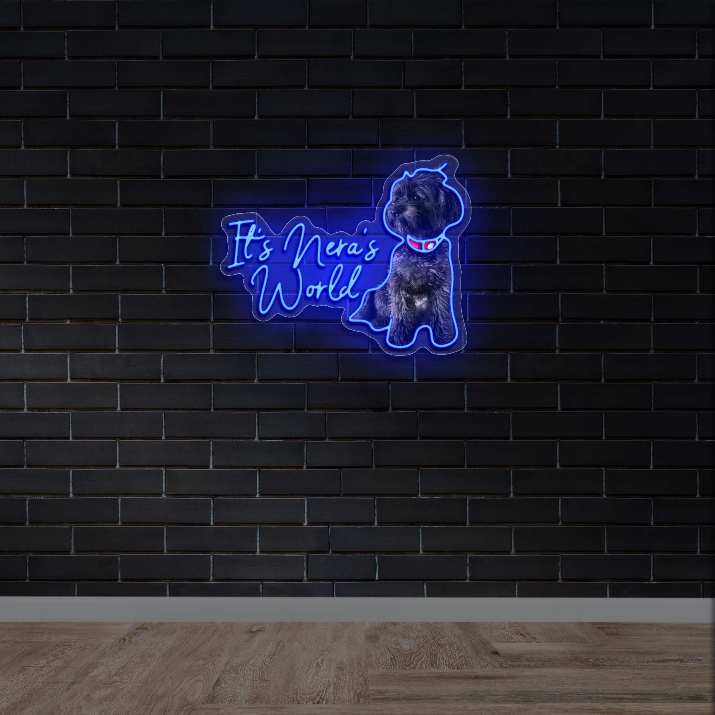 It’s Nera’s world - Premium Neon Artwork