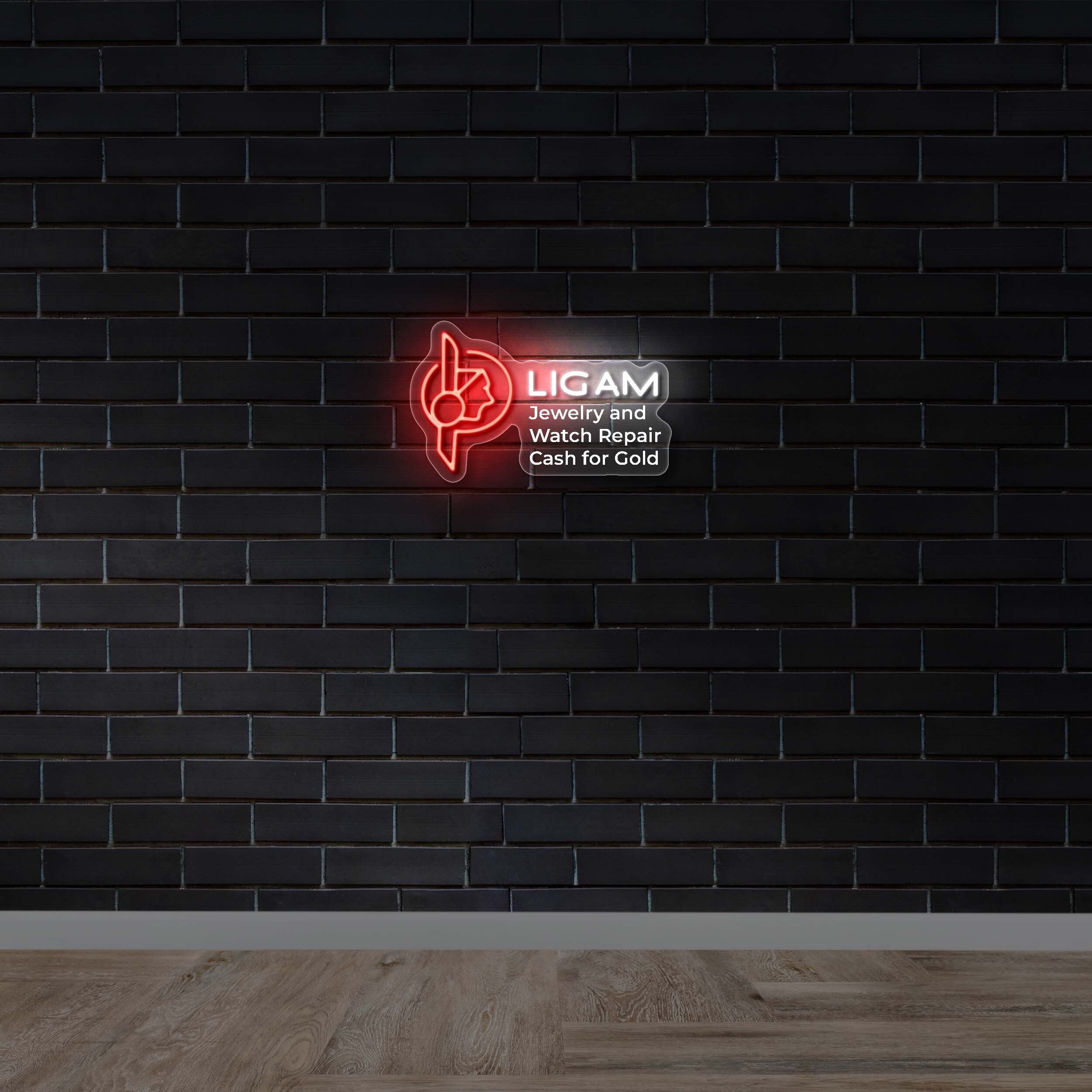 LIGAM - Premium Neon Artwork