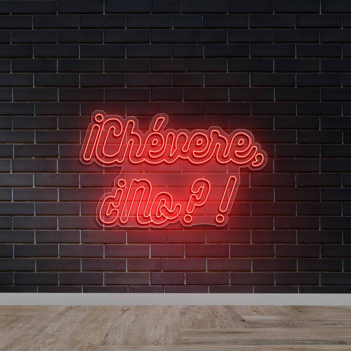 ¡Chévere, ¿no?! - Premium Neon Artwork