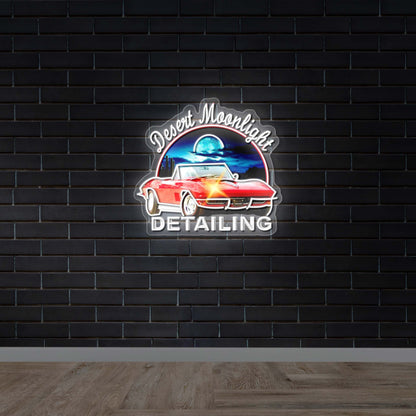 Desert Moonlight Detailing -  Premium Neon Artwork