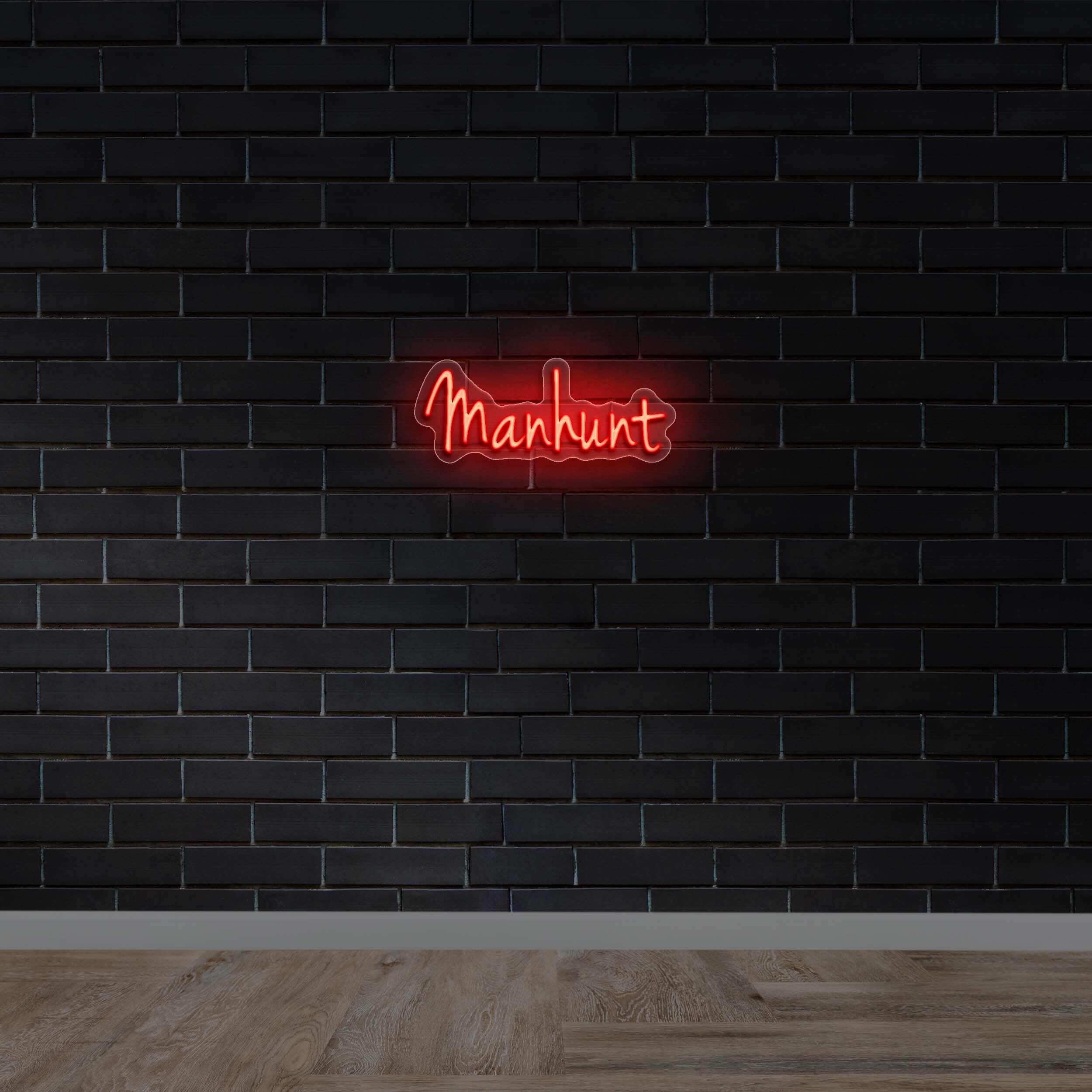 Manhunt - Premium Neon Artwork