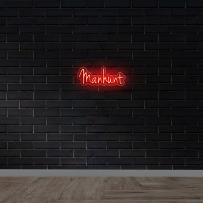 Manhunt - Premium Neon Artwork