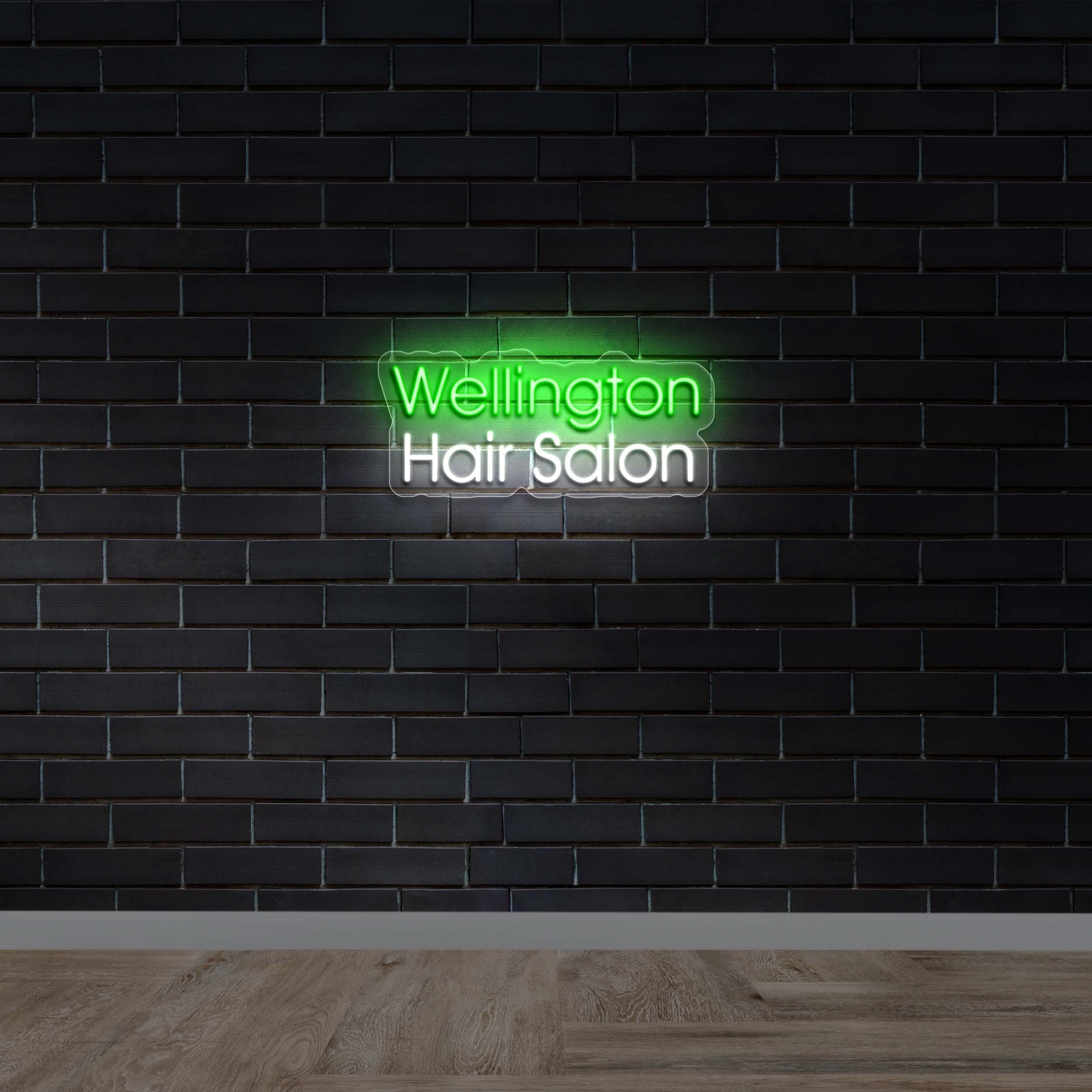 Wellington Hair Salon - Premium Neon Artwork
