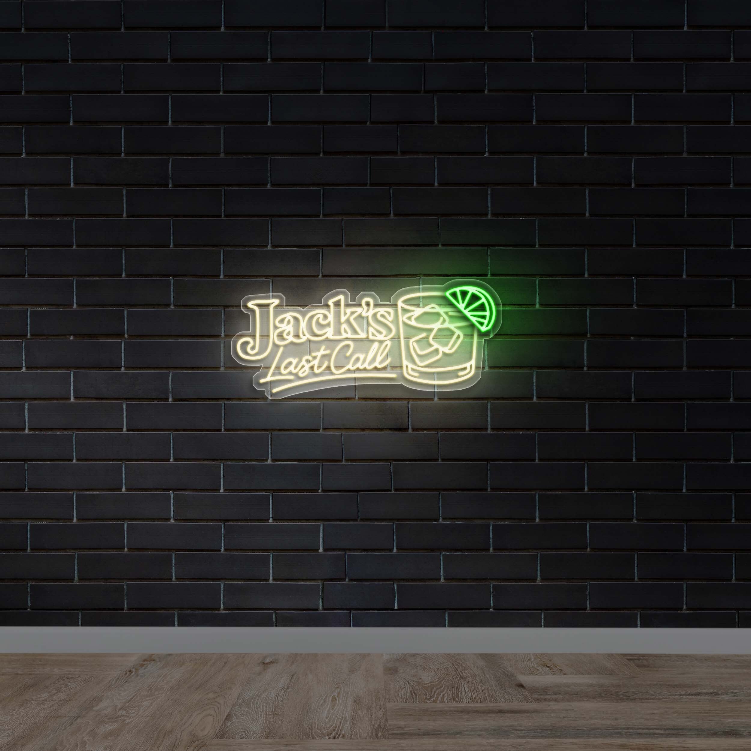 Jack's Last Call - Premium Neon Artwork