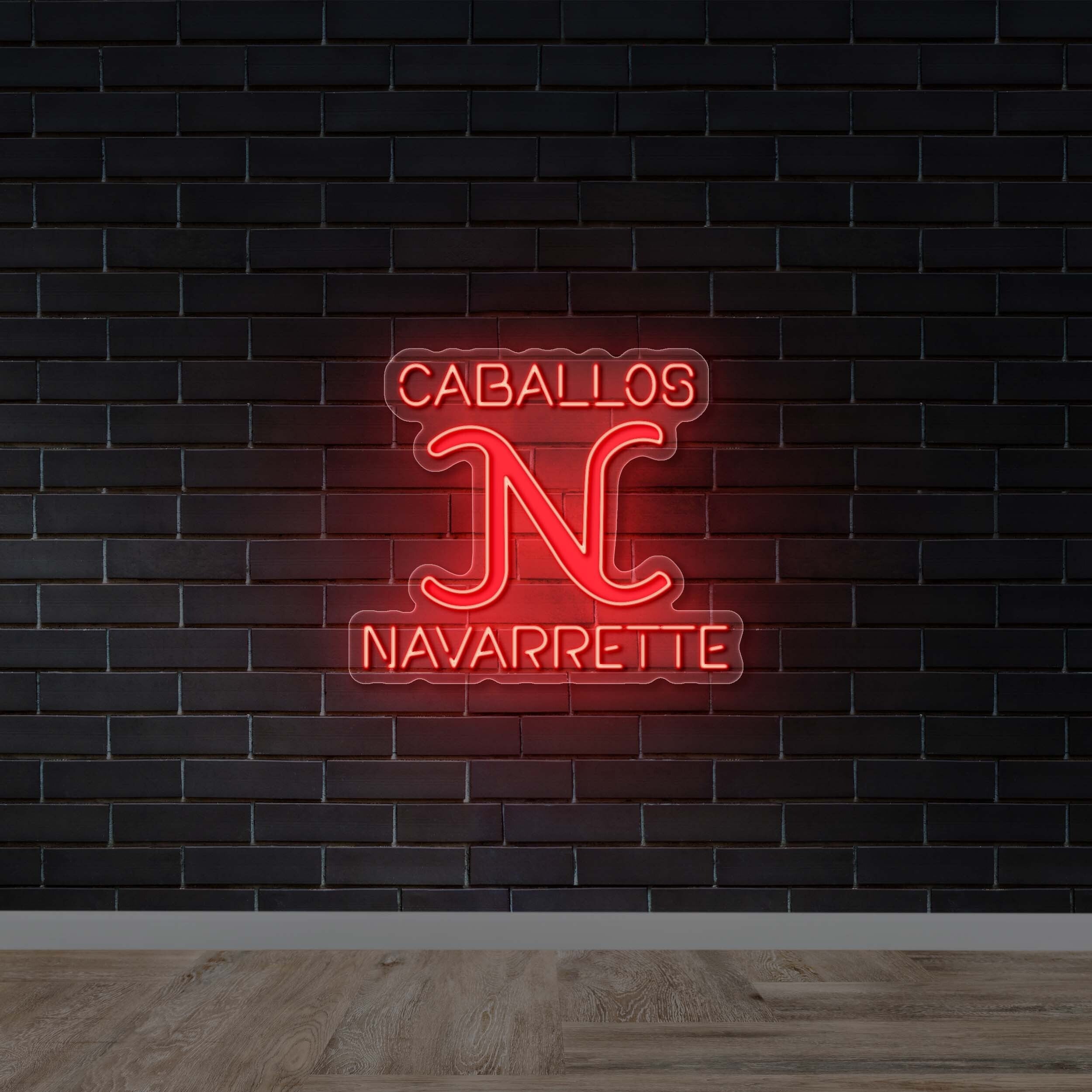 CABALLOS NAVARRETTE - Premium Neon Artwork