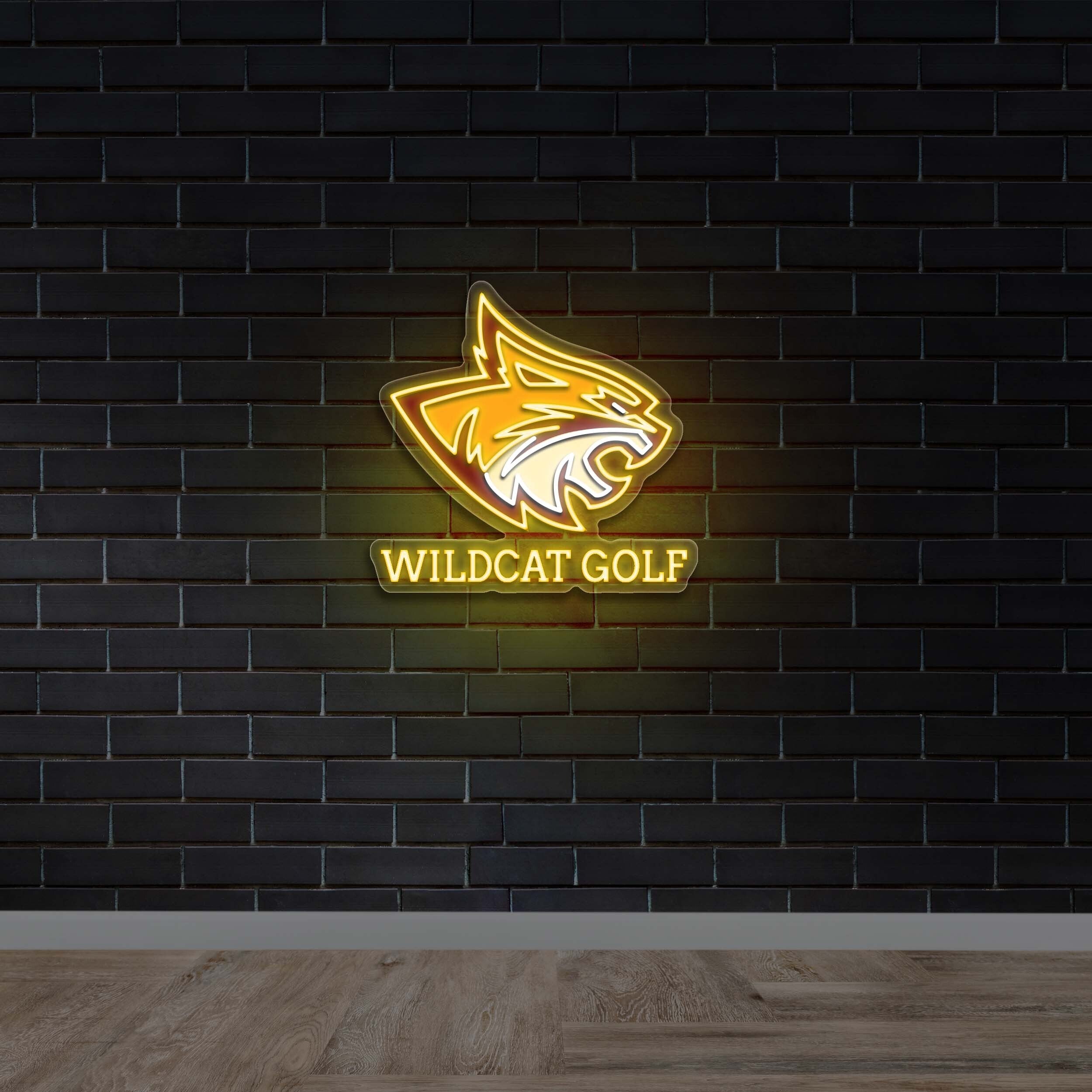Wildcat Logo | 3rd Version - Premium Neon Artwork