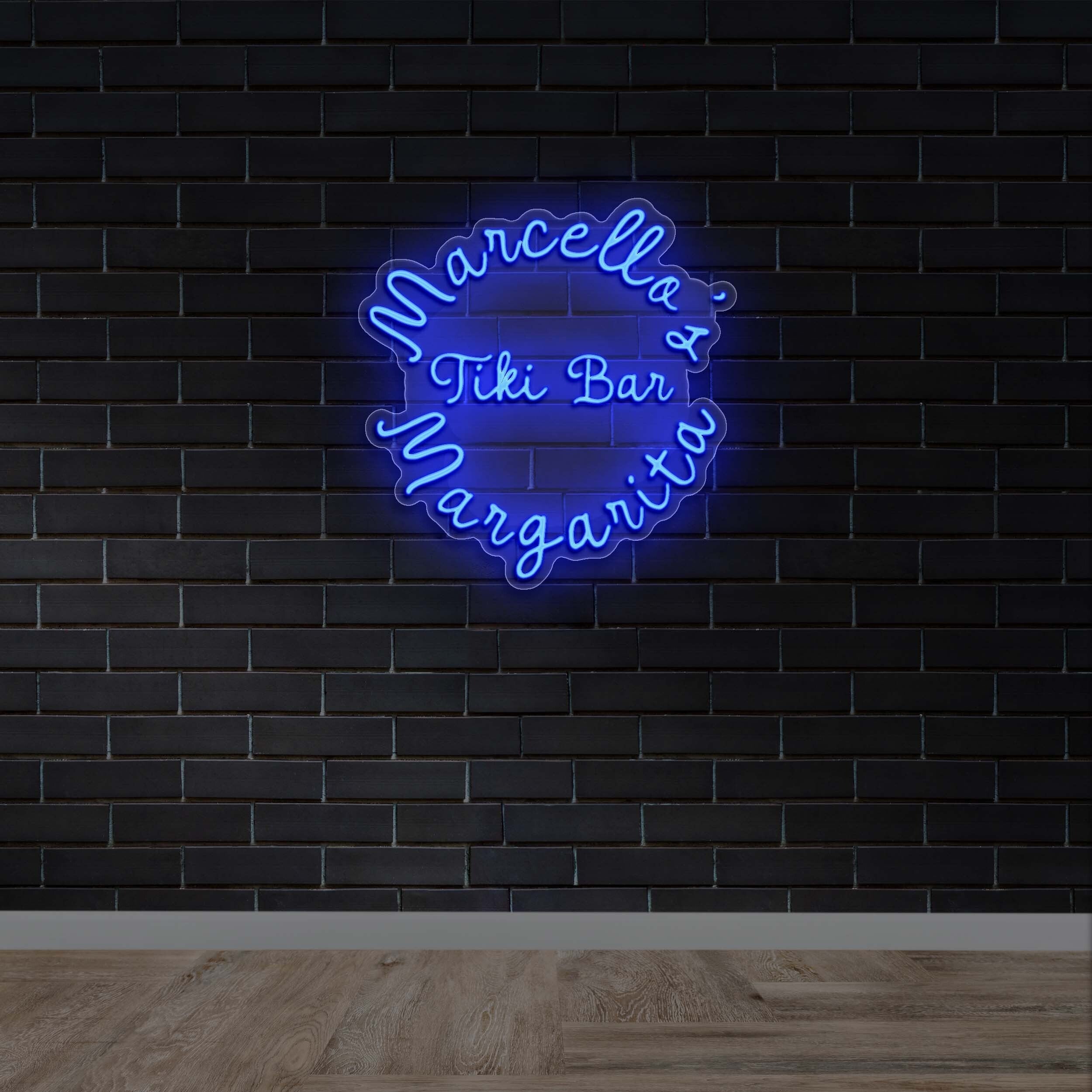 Marcello's Margarita Tiki Bar | Circular - Premium Neon Artwork