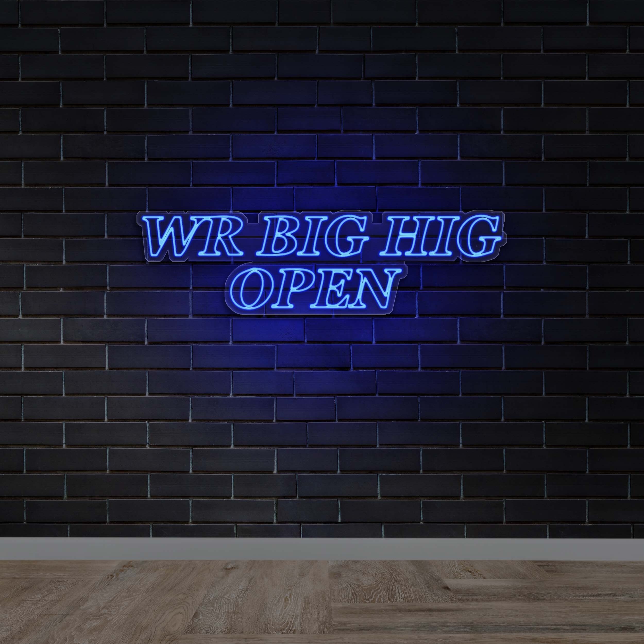 WR BIG HIG - Premium Neon Artwork