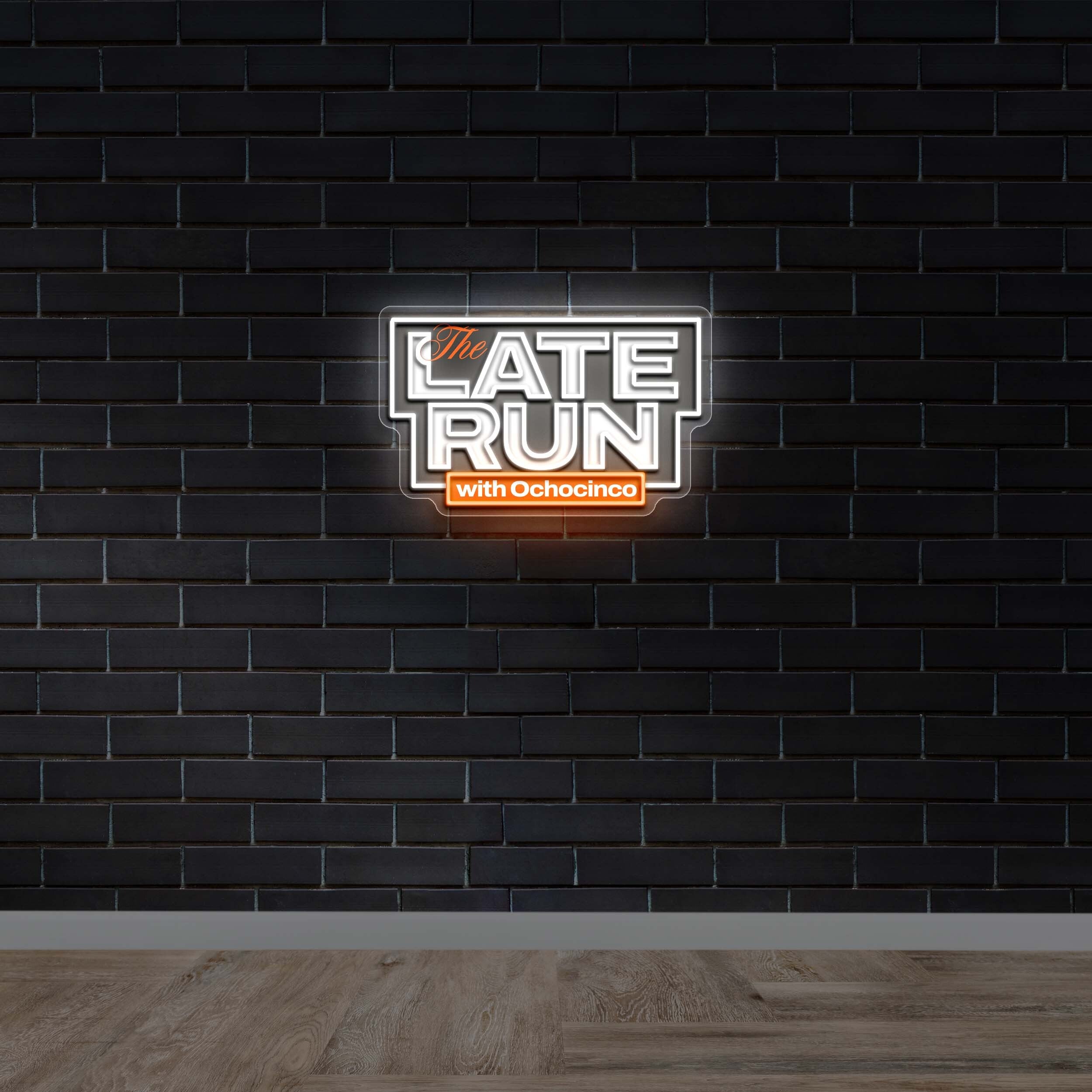 The LATE RUN - Premium Neon Artwork