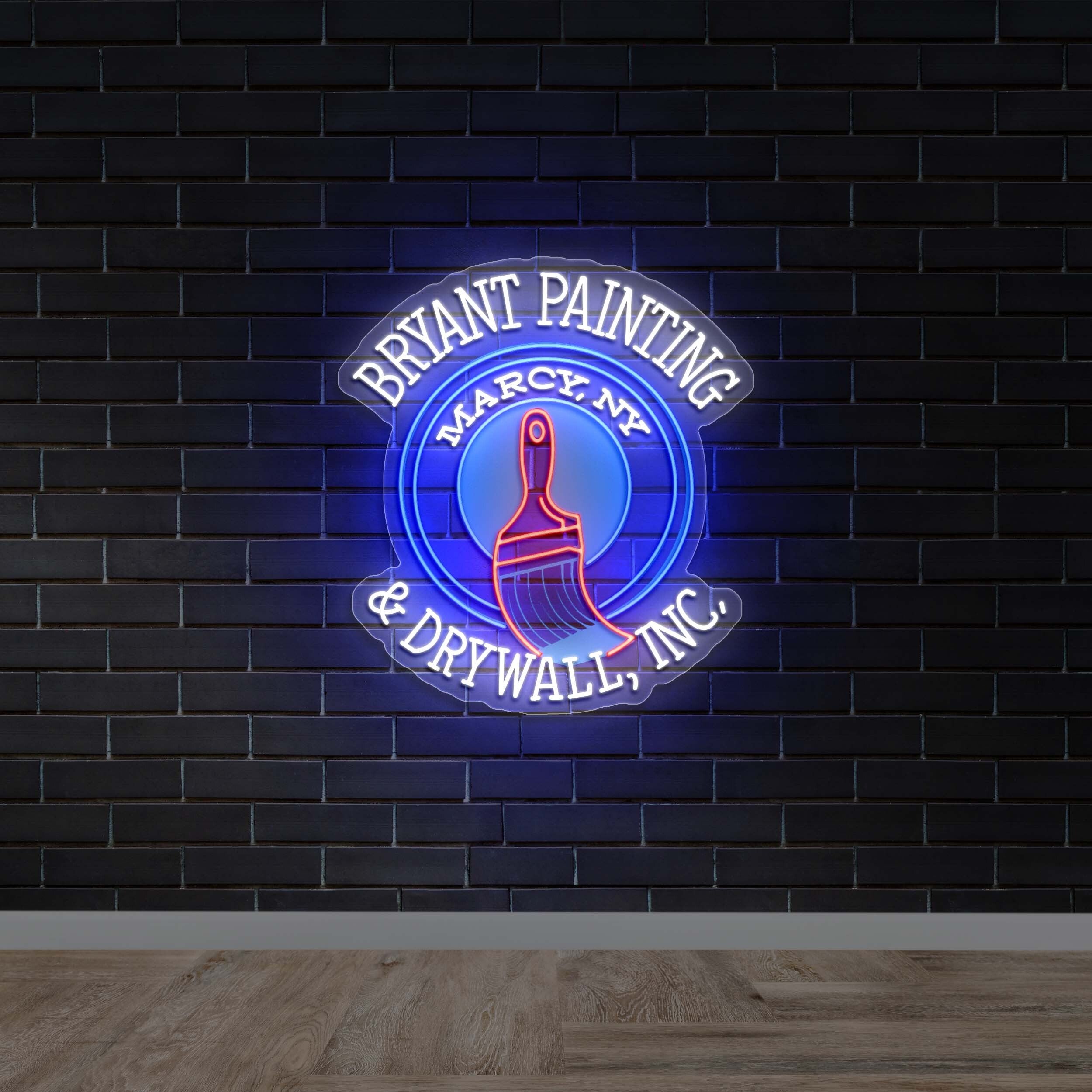 Bryant Painting & Drywall (2nd Version) - Premium Neon Artwork