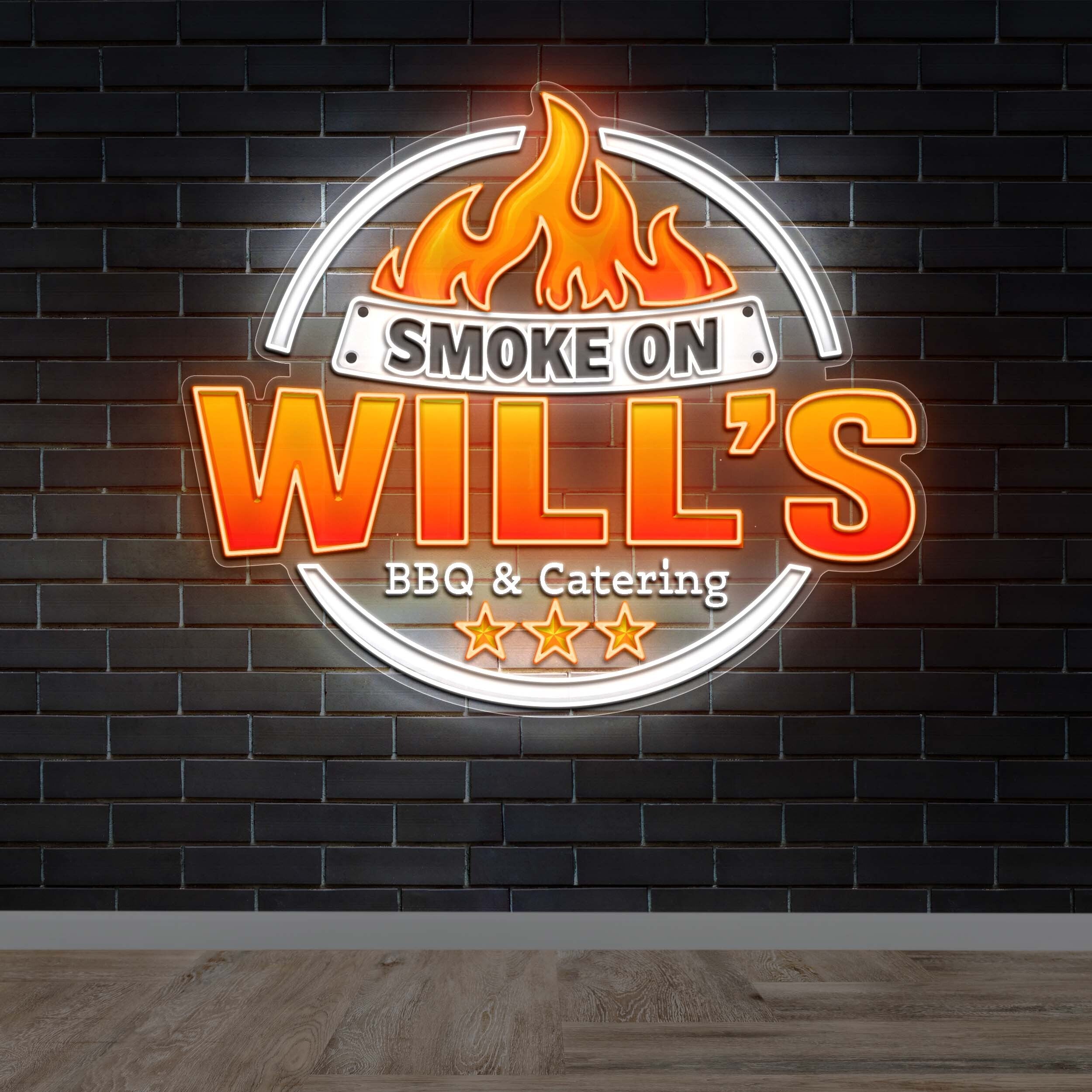 Smoke On Will's - Premium Neon Artwork