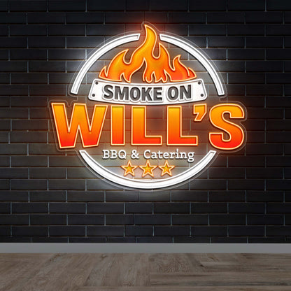 Smoke On Will's - Premium Neon Artwork