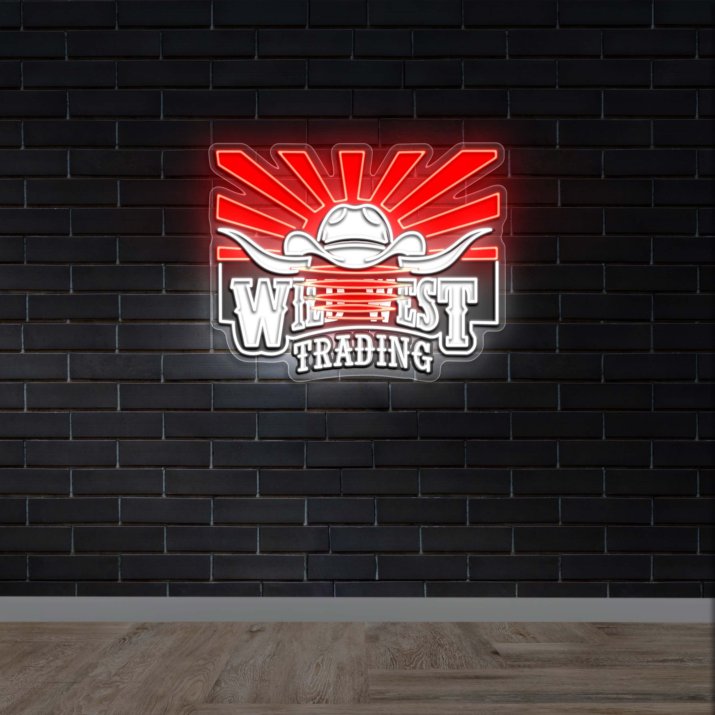 Wild West Trading - Premium Neon Artwork