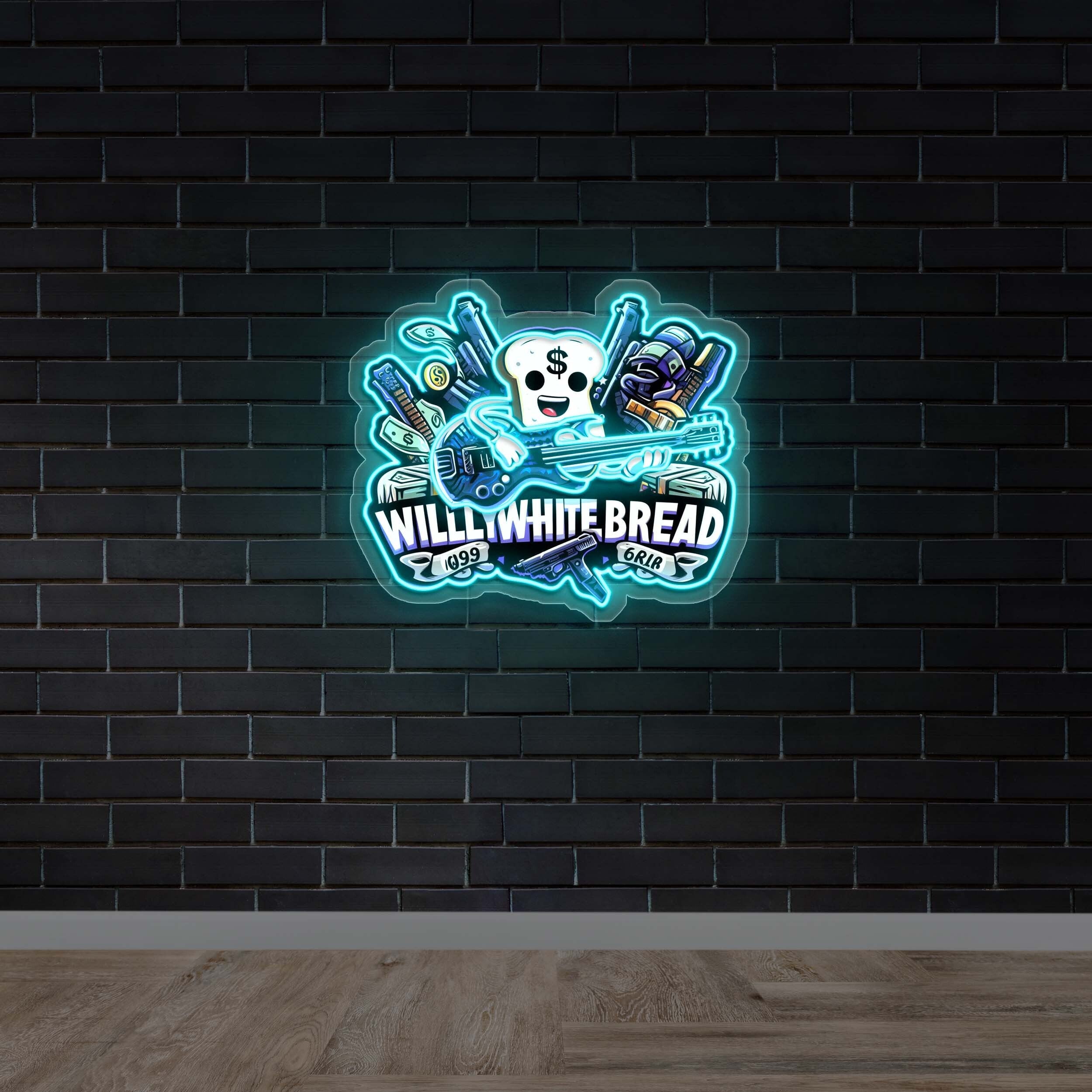 Willywhite Bread - Premium Neon Artwork