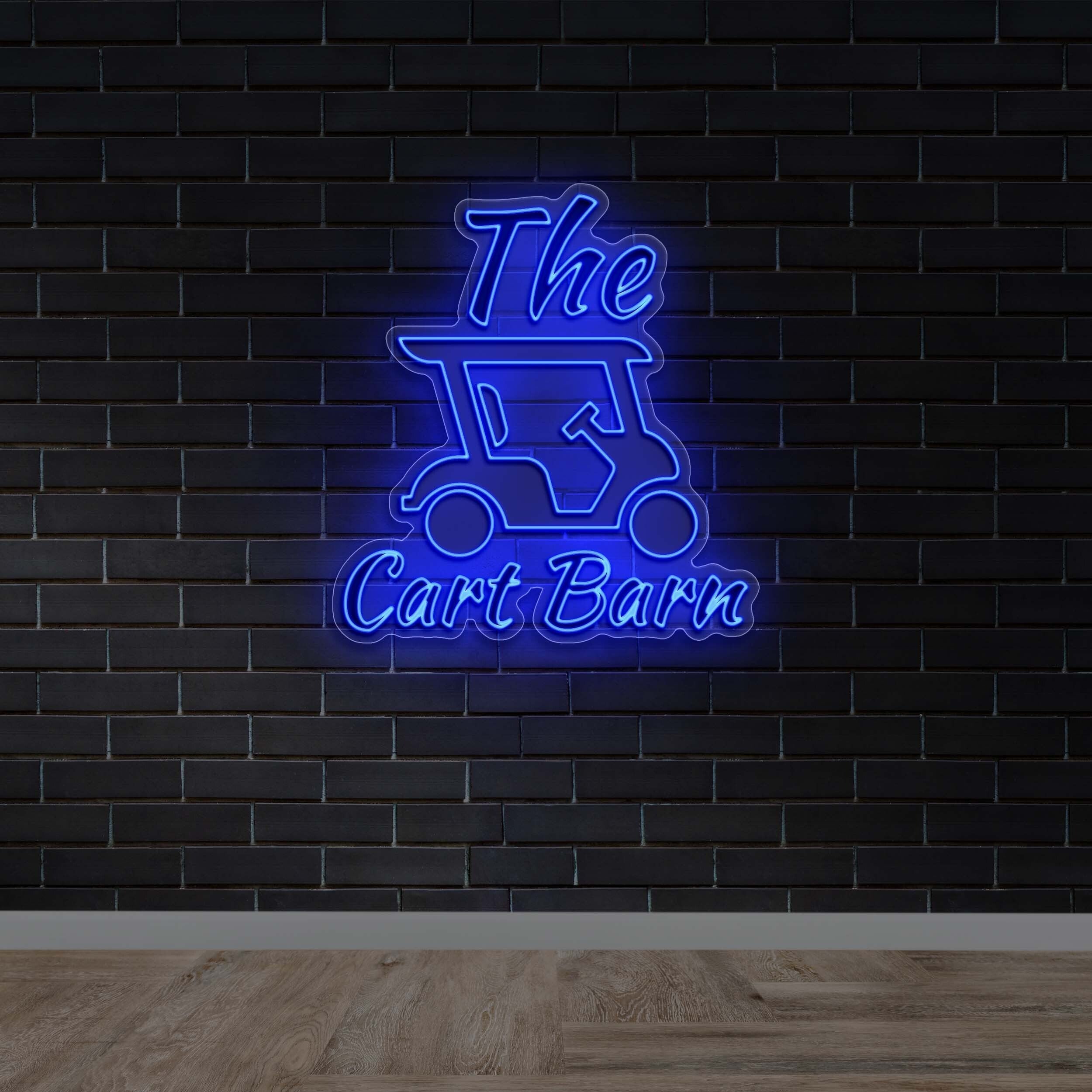 The Cart Barn - Premium Neon Artwork