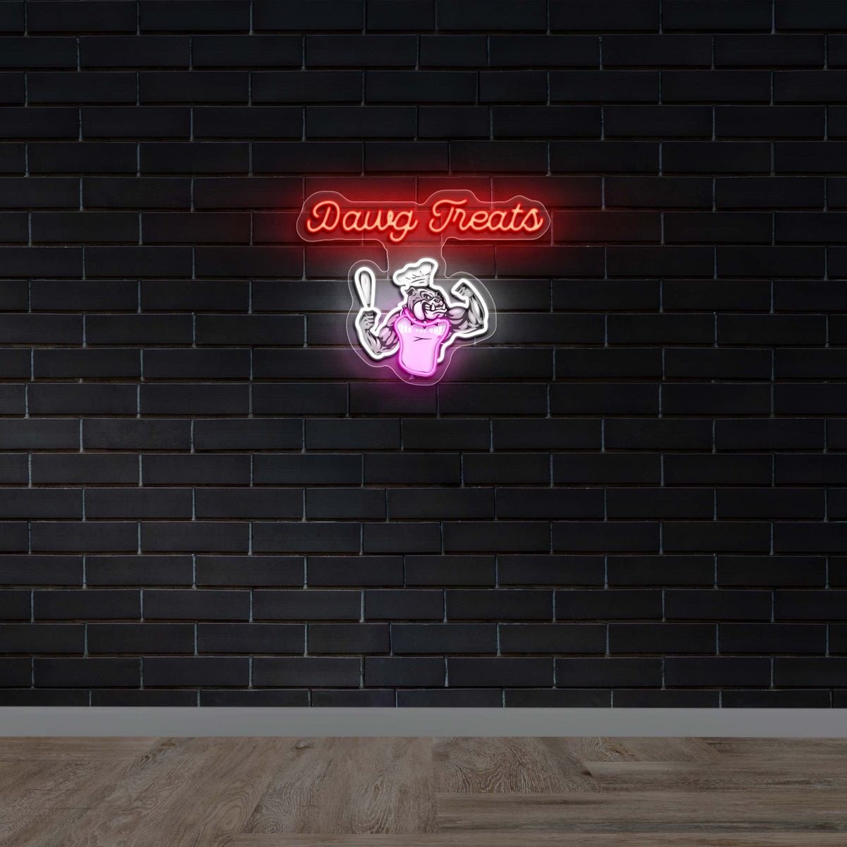 Dawg Treats - Premium Neon Artwork