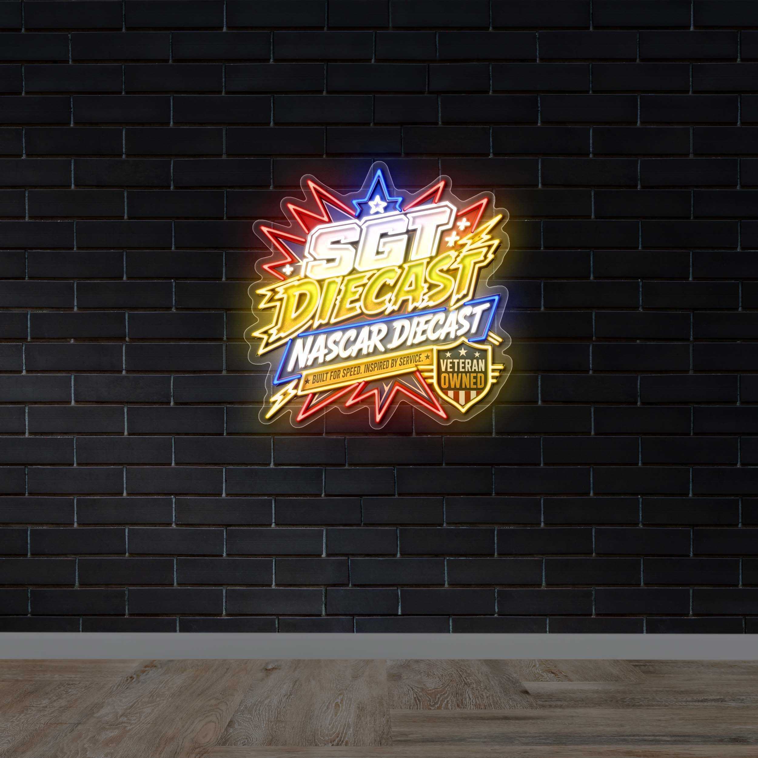 SGT DIECAST - Premium Neon Artwork