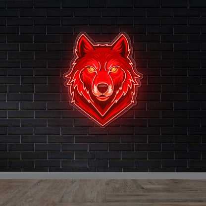 Wolf - Premium Neon Artwork