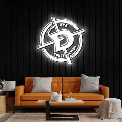 Dead Eye Construction - Premium Neon Artwork