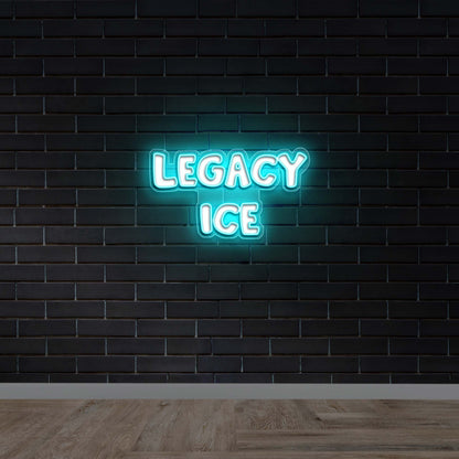 LEGACY ICE - Premium Neon Artwork