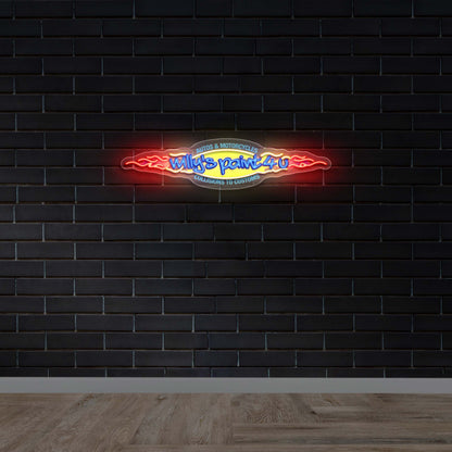 Willy’s Paint 4 U - Premium Neon Artwork
