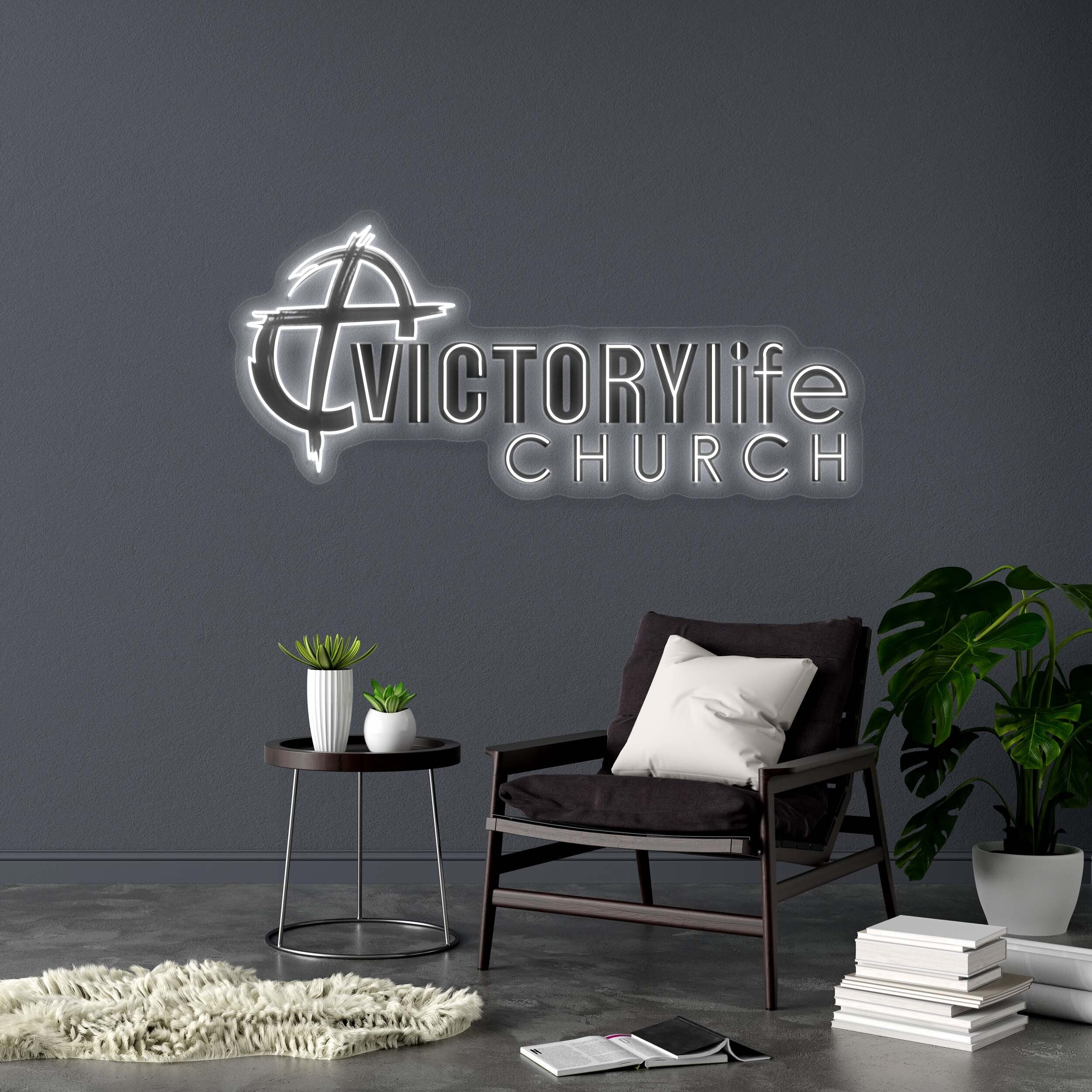 VICTORY life CHURCH - Premium Neon Artwork