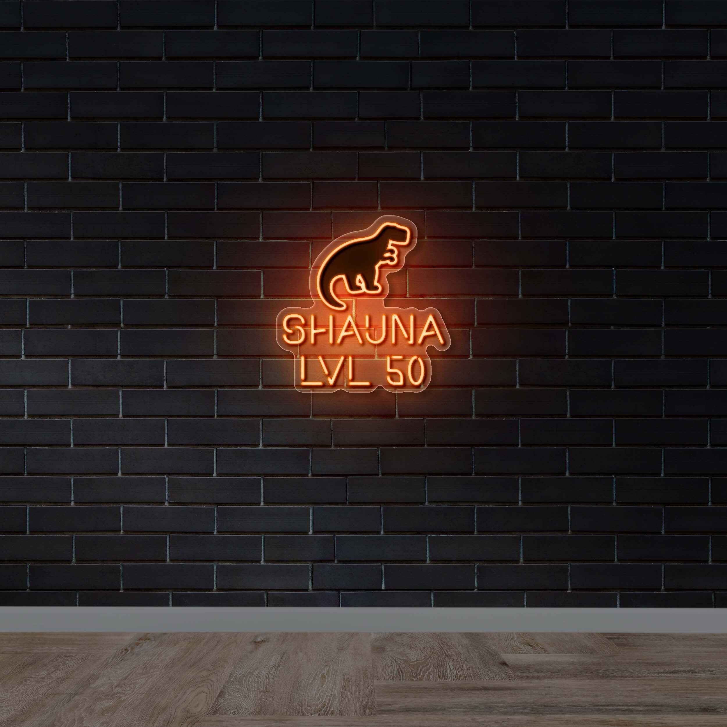 SHAUNA LVL 50 - Premium Neon Artwork