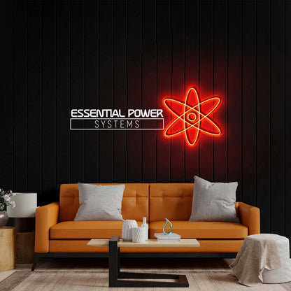 ESSENTIAL POWER SYSTEMS (logo on right side) - Pemium Neon Artwork