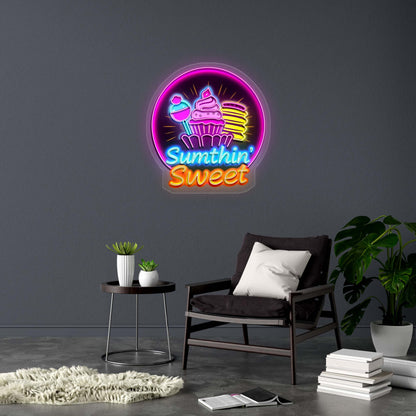 Sumthin' Sweet - Premium Neon Artwork