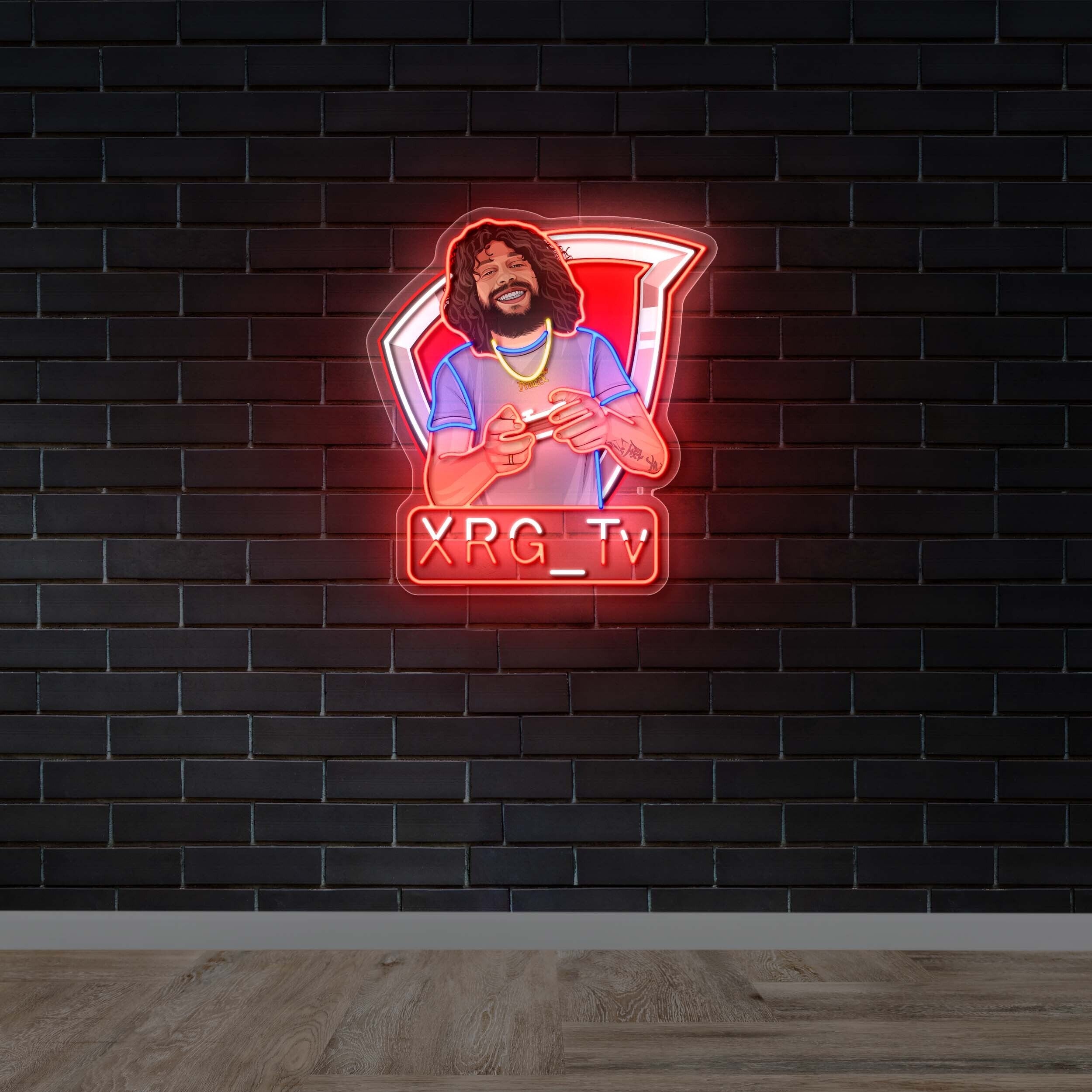 XRG TV - Premium Neon Artwork