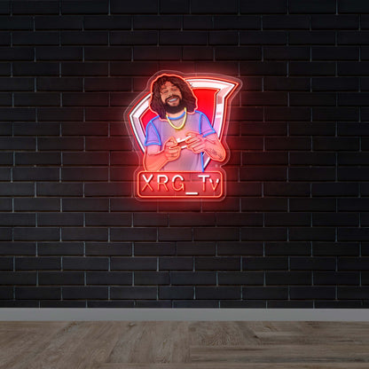 XRG TV - Premium Neon Artwork