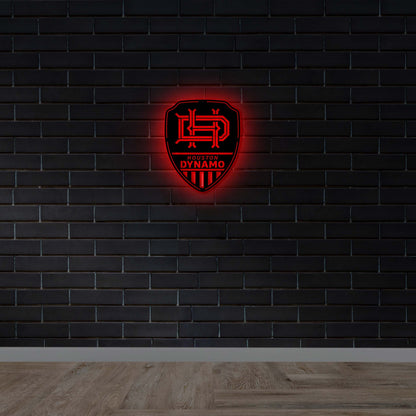 Houston Dynamo – Premium Neon Artwork