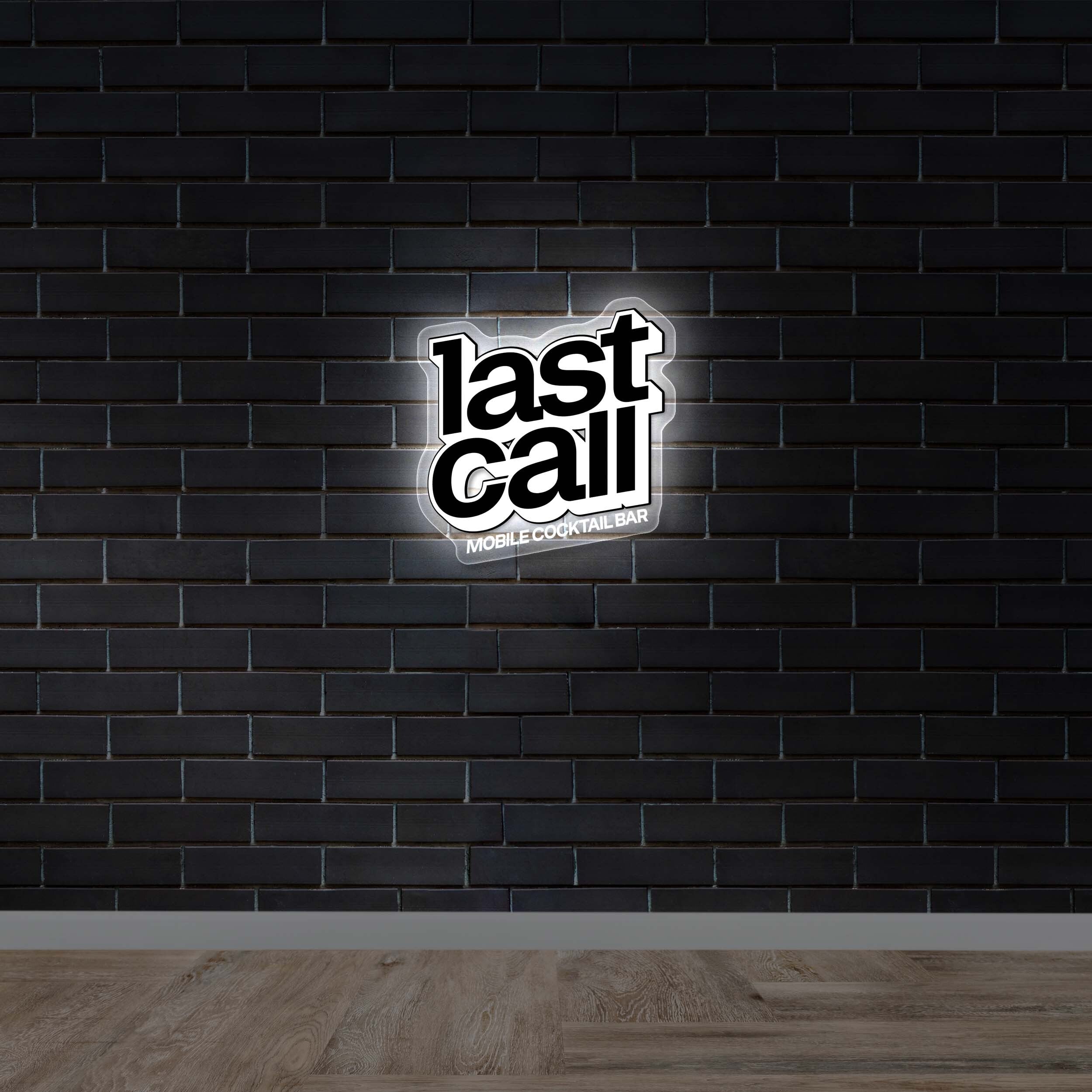 Last Call Mobile Cocktail Bar – Premium Neon Artwork