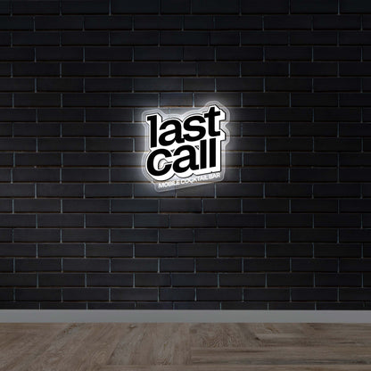Last Call Mobile Cocktail Bar – Premium Neon Artwork