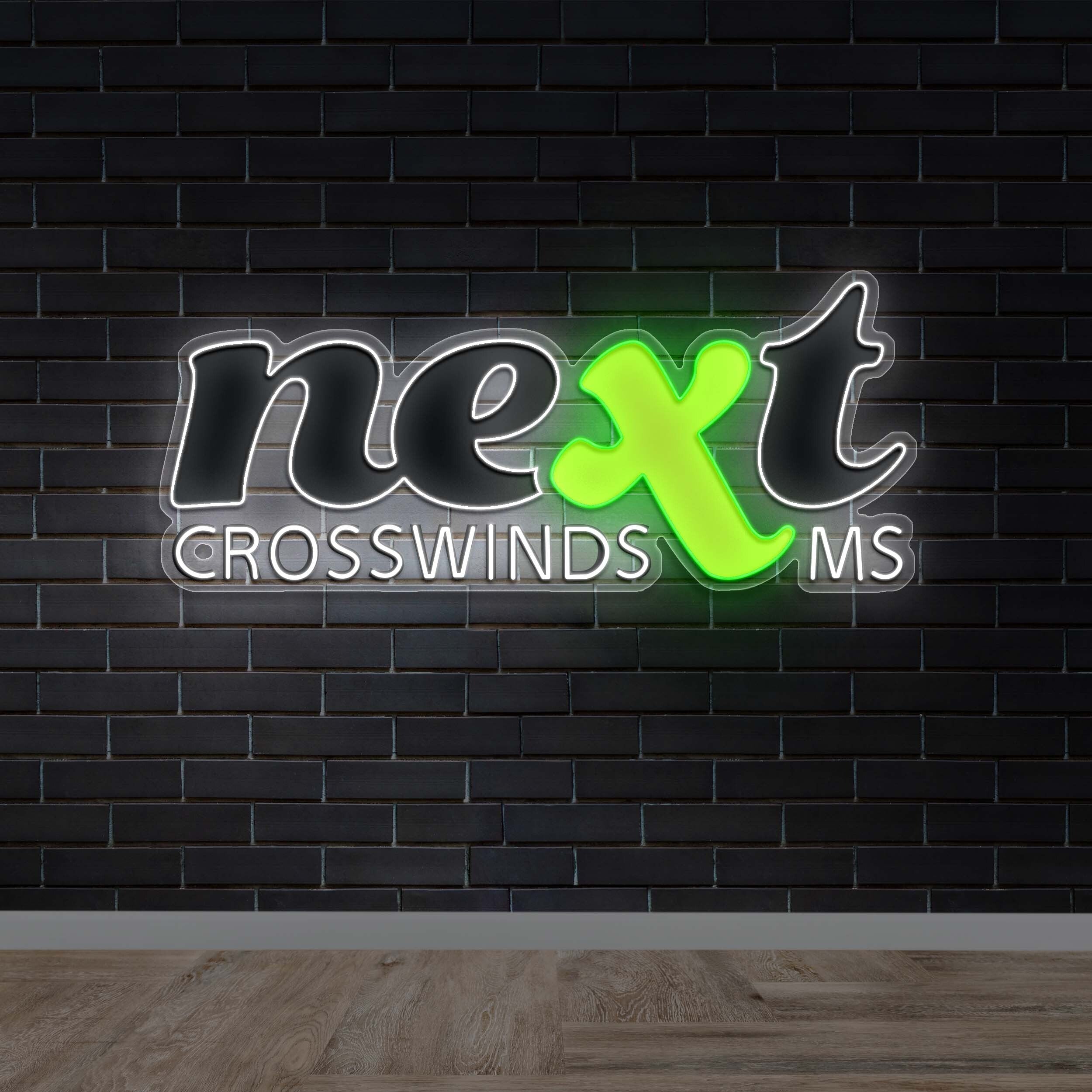 next CROSSWINDS MS | Smaller version- Premium Neon Artwork