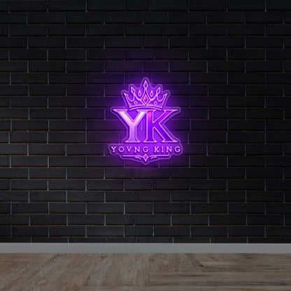 Yovng King - Premium Neon Artwork