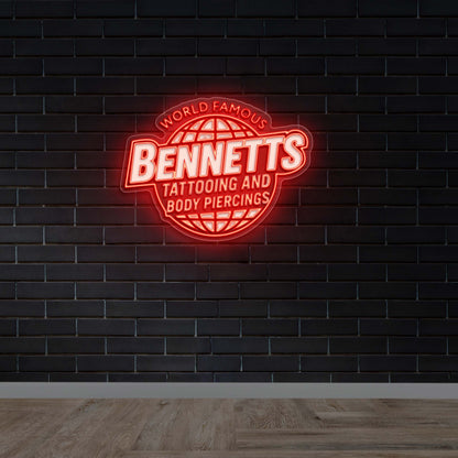 Bennetts - Premium Neon Artwork