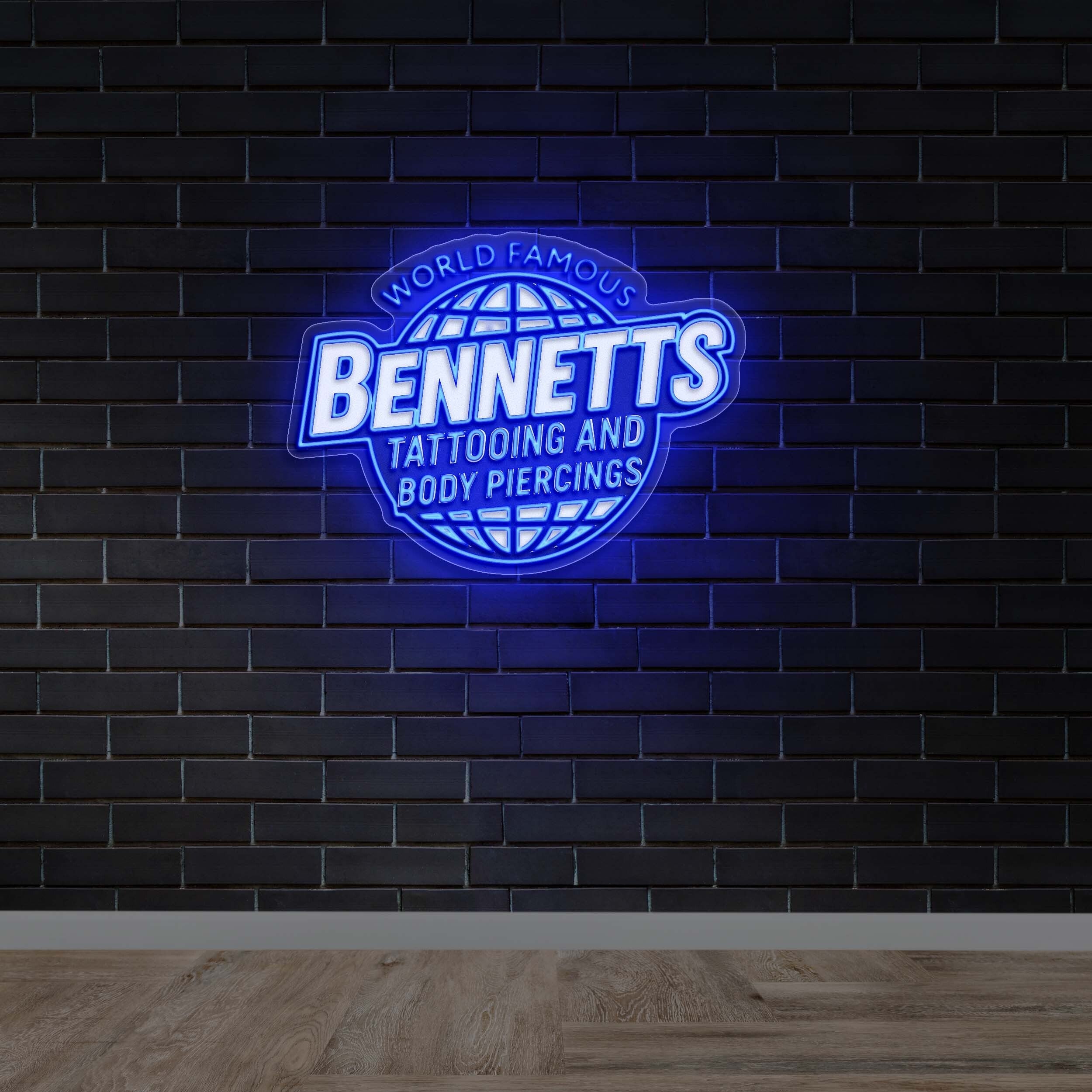 Bennetts - Premium Neon Artwork
