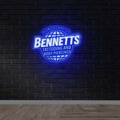 Bennetts - Premium Neon Artwork