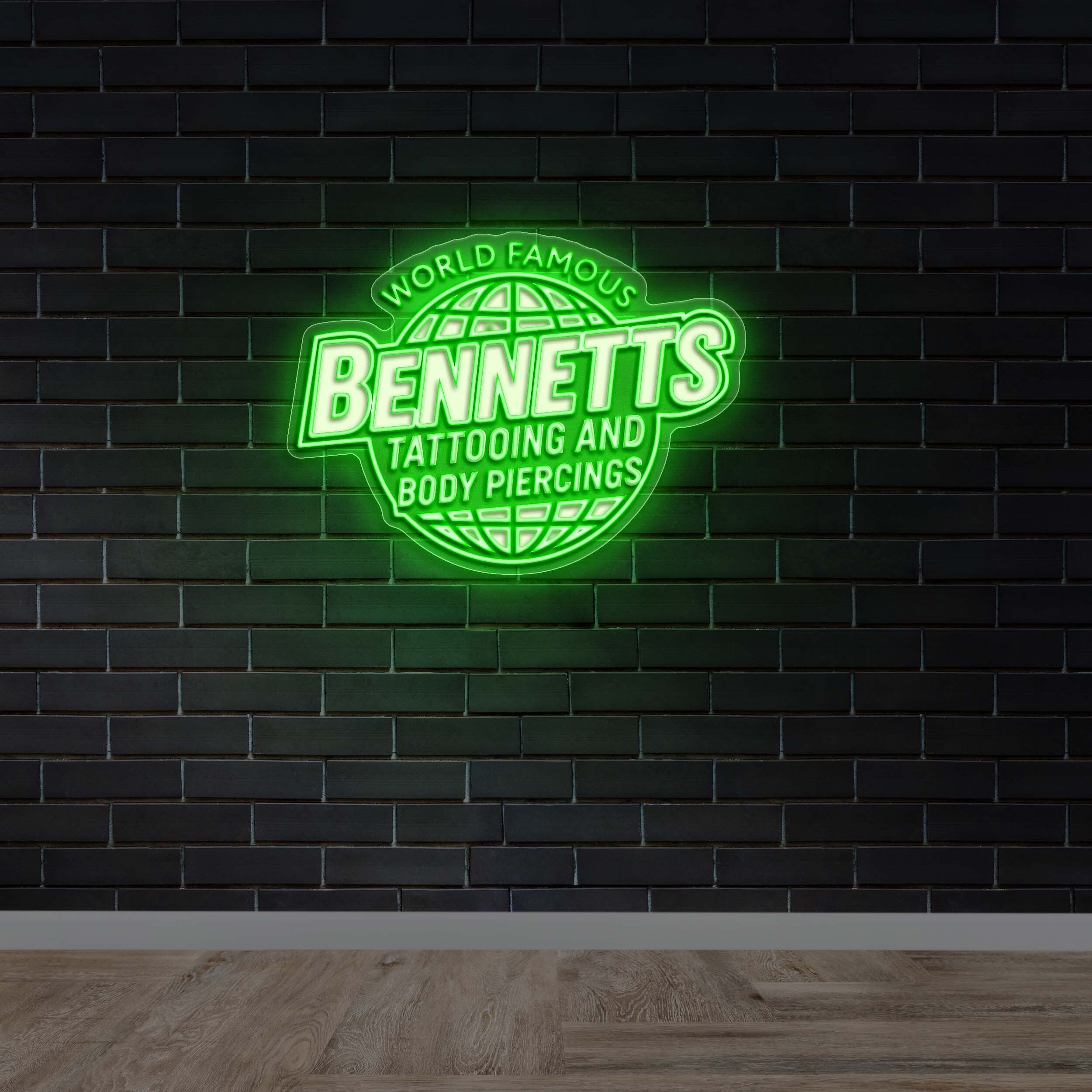 Bennetts - Premium Neon Artwork