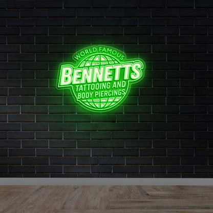 Bennetts - Premium Neon Artwork