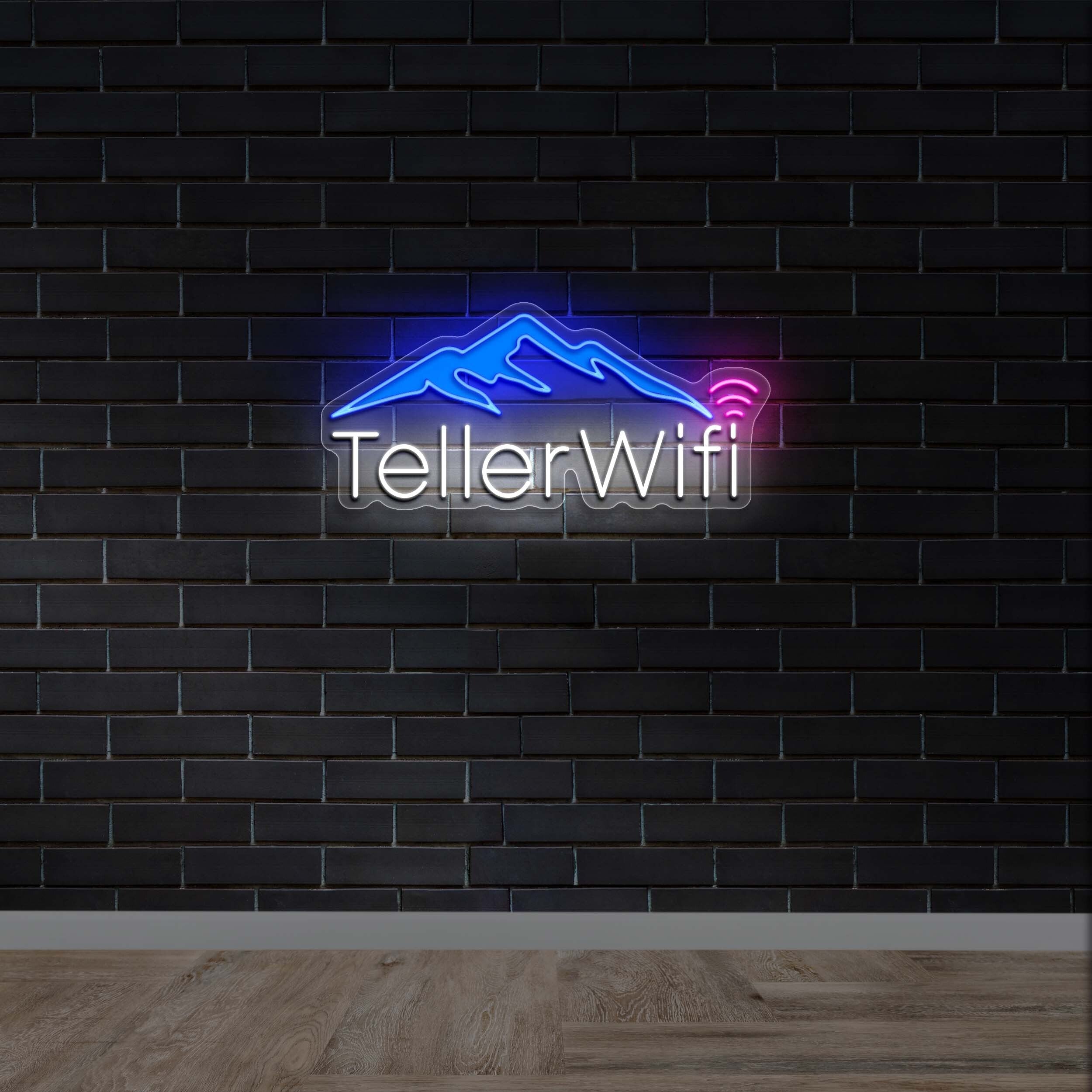 Teller Wifi - Premium Neon Artwork