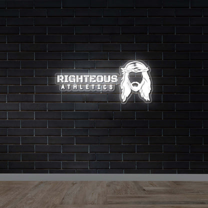 Righteous Athletics - Premium Neon Artwork