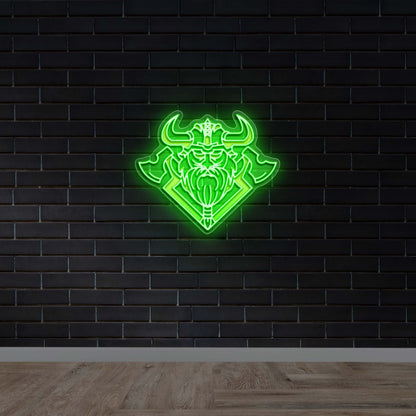 Viking Turf - Premium Neon Artwork