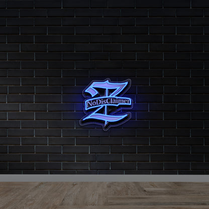 NoDisClaimer - Premium Neon Artwork