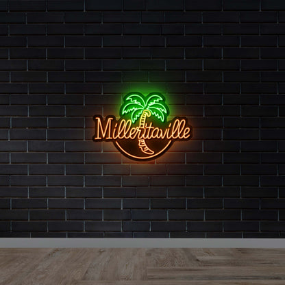 Mileritaville - Premium Neon Artwork