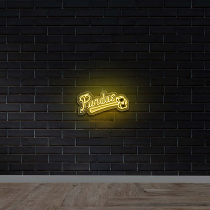 Purdue - Premium Neon Artwork