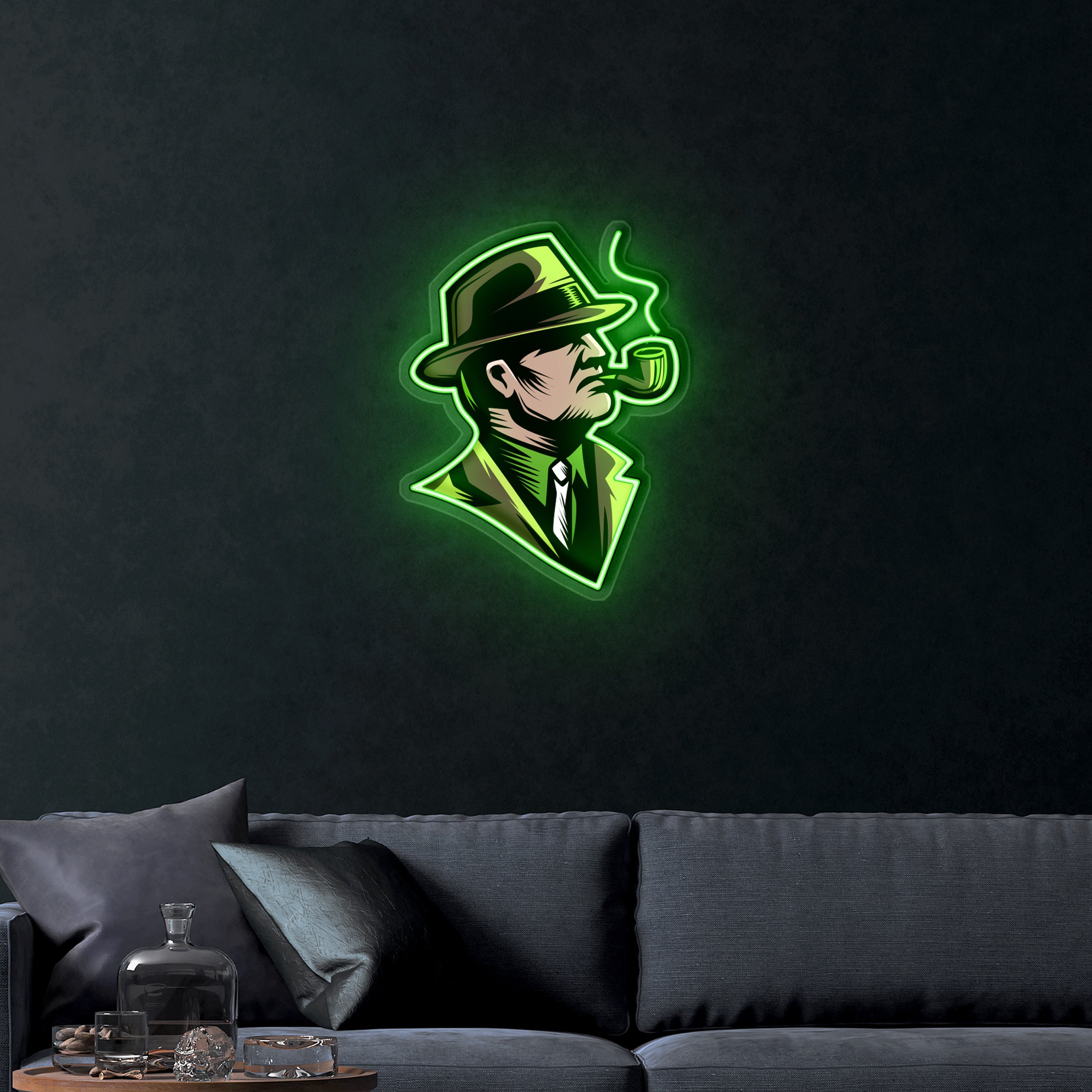 Arkain Jenetics (logo) – Premium Neon Artwork