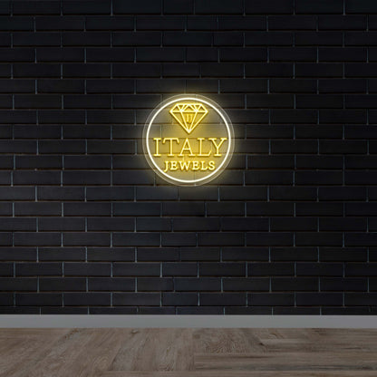 Italy Jewels - Premium Neon Artwork