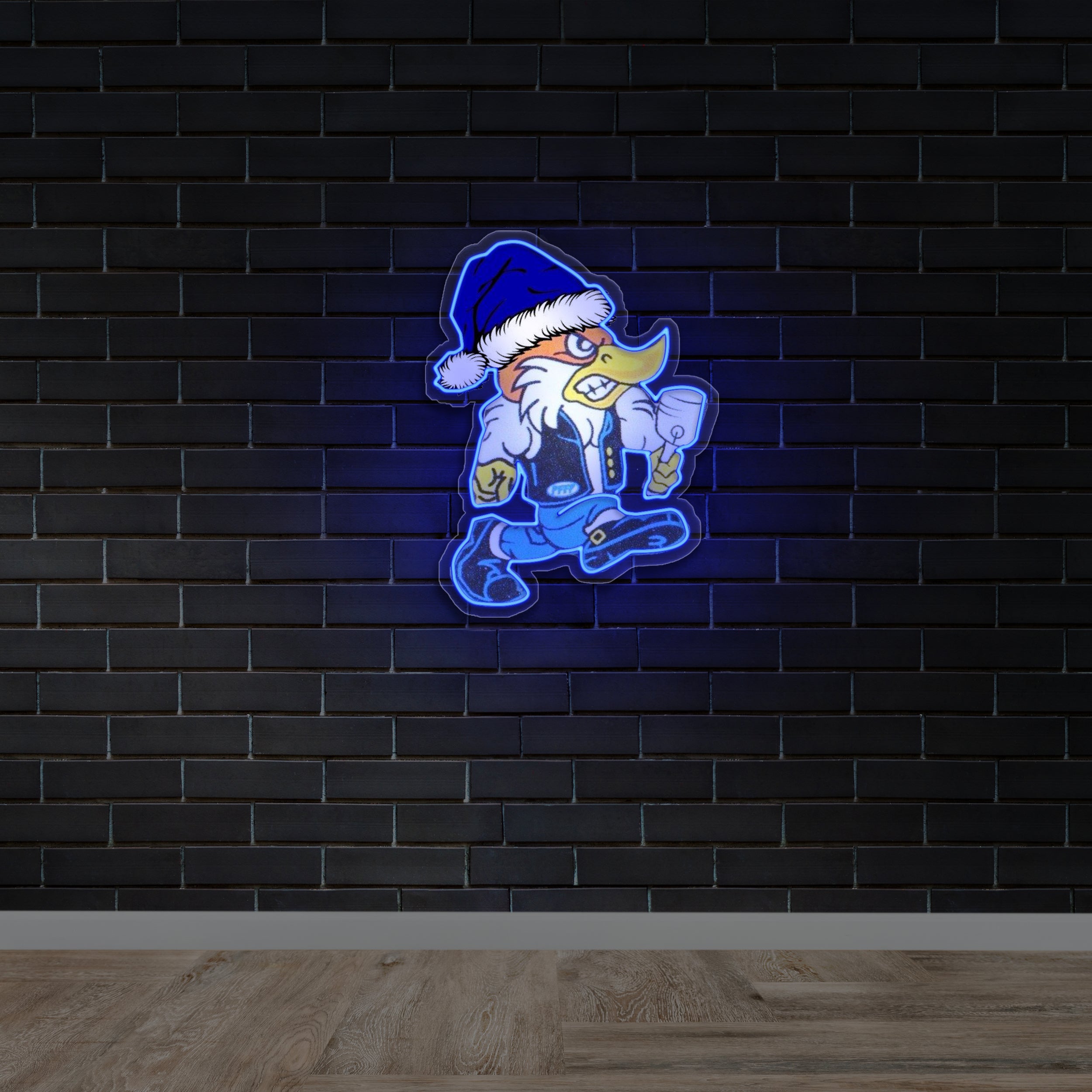 Angry Duck - Premium Neon Artwork